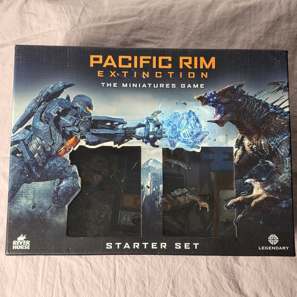 River Horse Pacific Rim Extinction Miniatures Game Starter Set Gipsy Kaiju